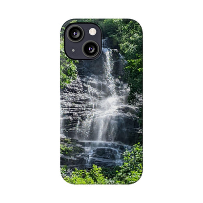 I Phone Waterfall Print Slim Phone Case