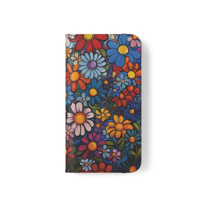 Hippie Floral Folio Case - Ruppy's Creations