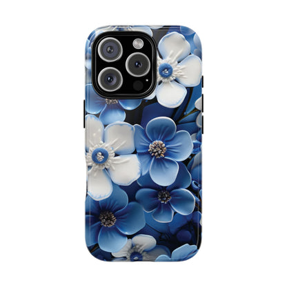 Forget - me - not Tough Cell Phone Case - Ruppy's Creations