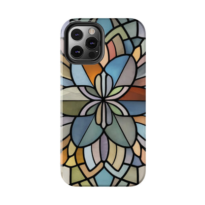 Stained Glass Look Tough Phone Case For I-Phone