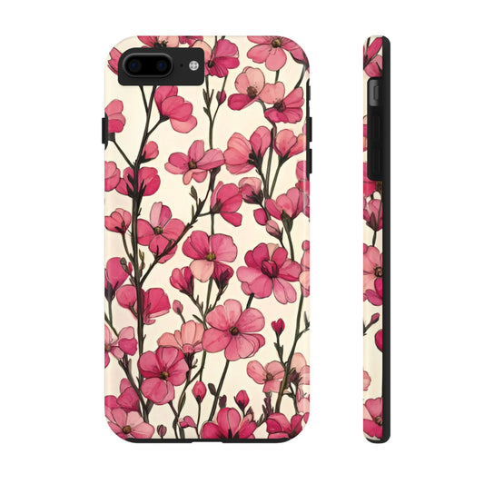 Pink Blossoms Tough Phone Case for iphone & Samsung - Ruppy's Creations