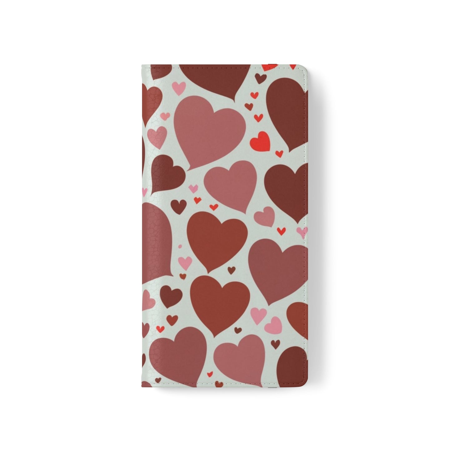 Hearts Folio Phone Case