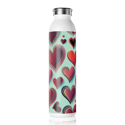 Heart Water Bottle Valentine's Day