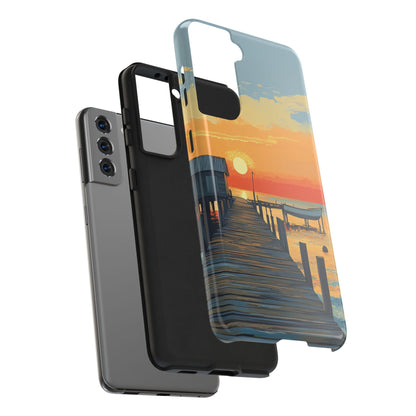 Coastal Sunrise Tough Phone Case For iphone & Samsung Galaxy - Ruppy's Creations