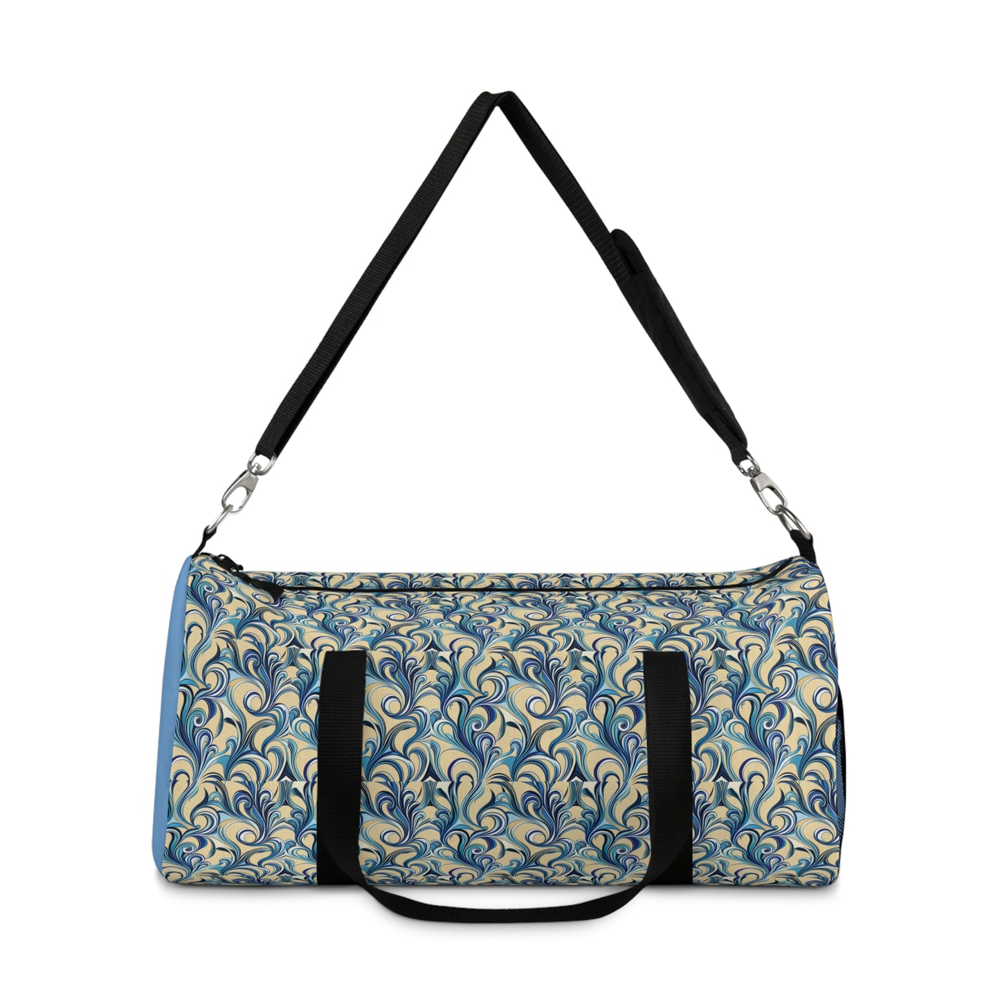 Hues of Blue Vines Duffel Bag