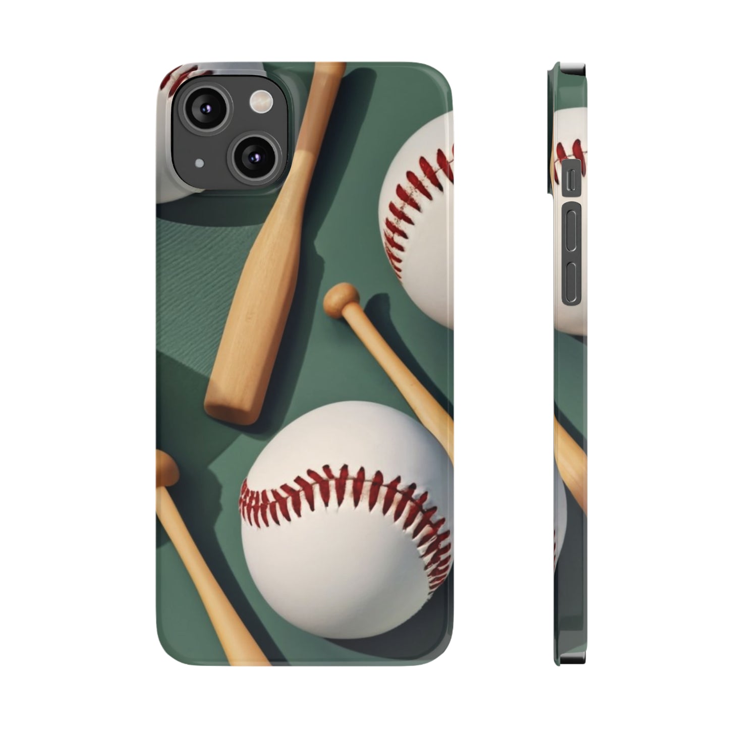 Baseball Fan I phone Slim Phone Case