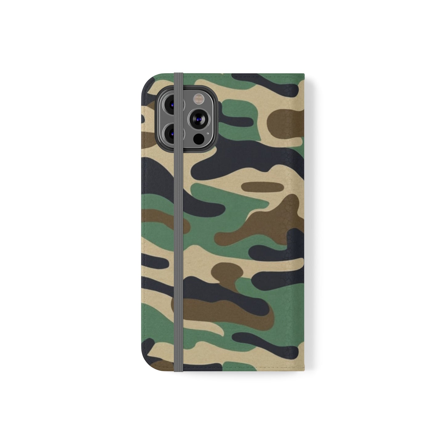 Camouflage Folio Phone Case