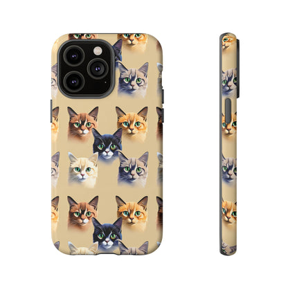 Cat Lovers Tough Cell Phone Case - Ruppy's Creations