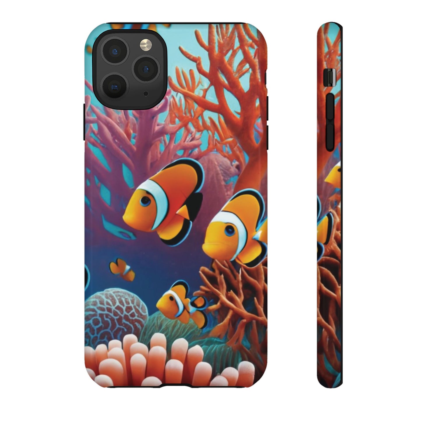 Coral Reef Cell Phone Tough Cases For I Phone, Samsung Galaxy and Google Pixel - Ruppy's Creations