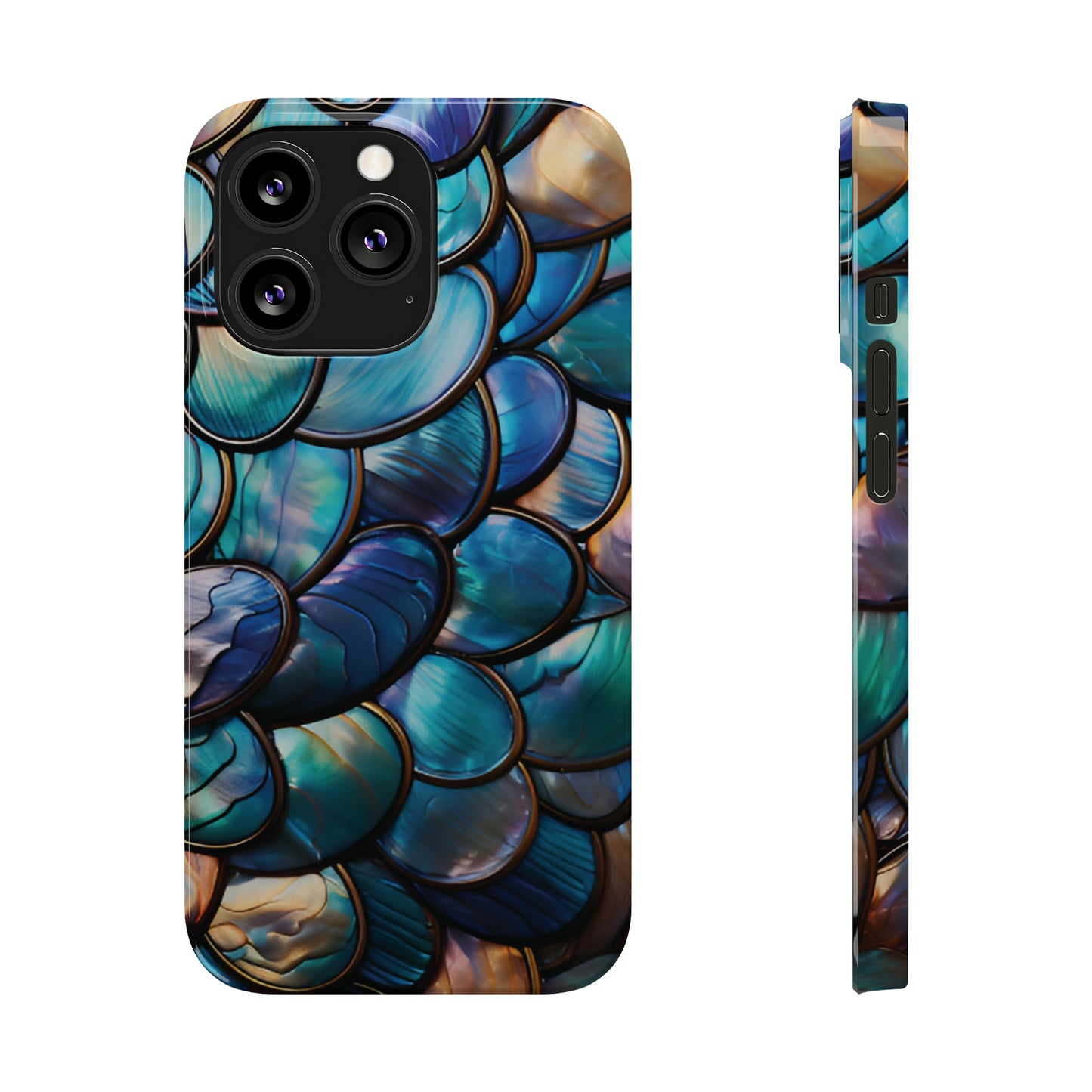 Abalone Look Slim Phone Case For I-Phone