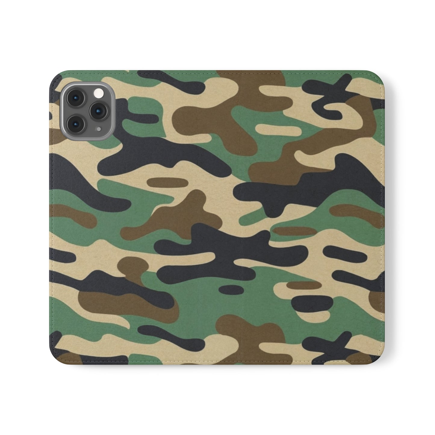 Camouflage Folio Phone Case