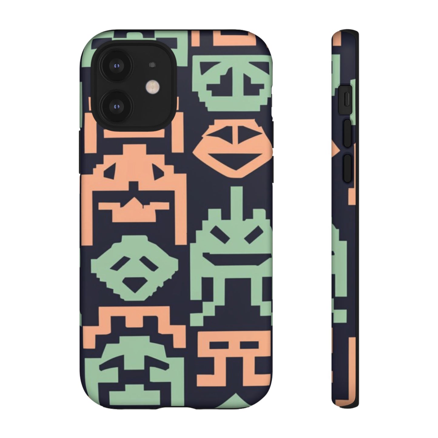 Vintage Video Space Game Graphics Tough Cell Phone Case - Ruppy's Creations