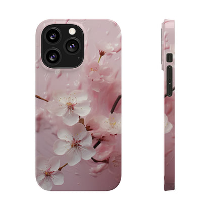 Cherry Blossom Slim Phone Case For I-PHone