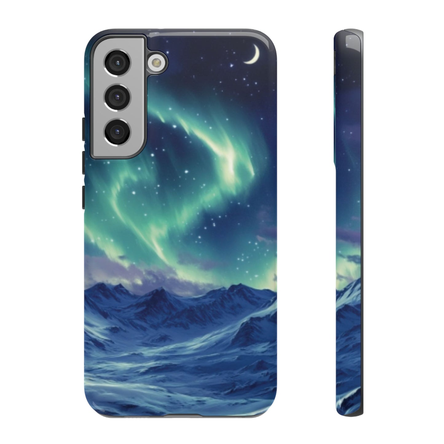 Winter Aurora Tough Cell Phone Case - Ruppy's Creations