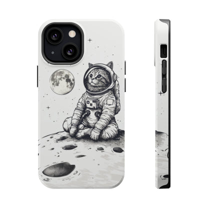 Space Cat MagSafe Tough iPhone Case - Ruppy's Creations