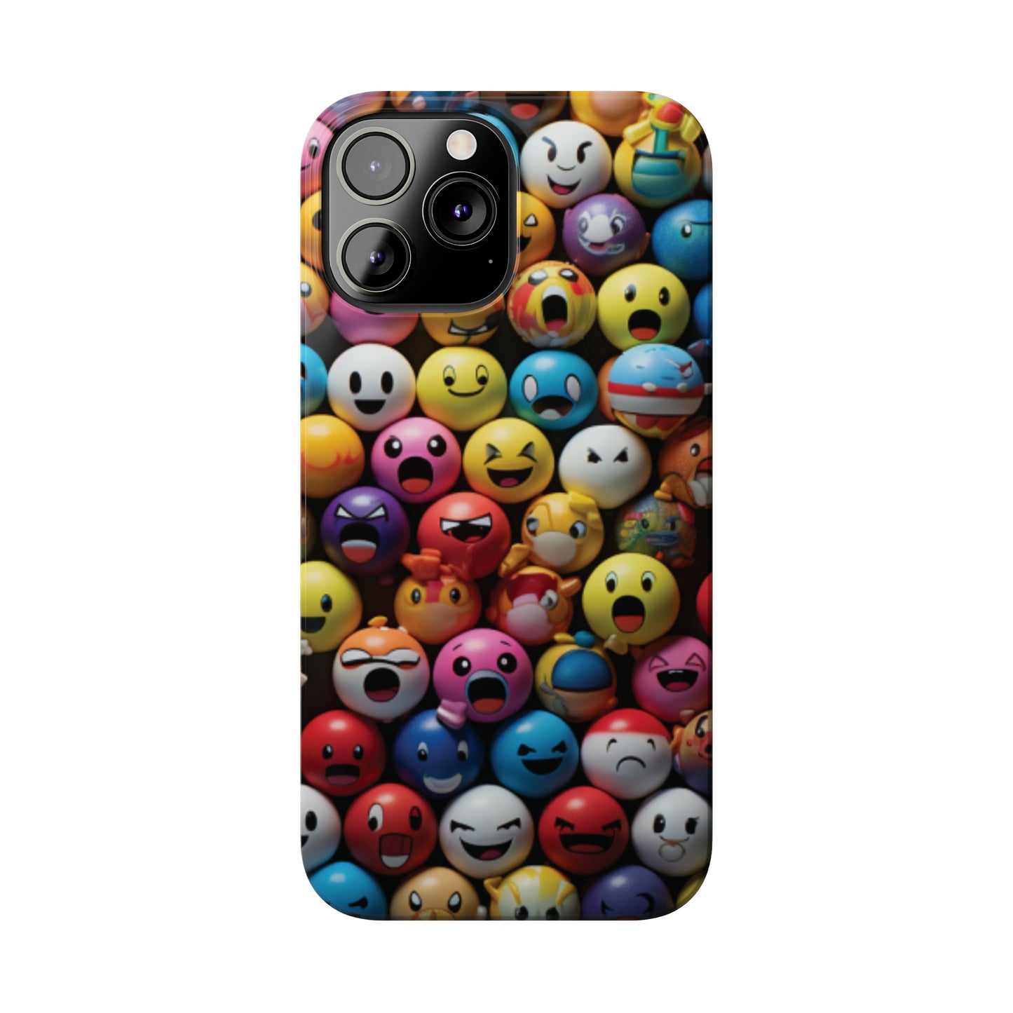 Emoji fun Slim Phone Cases