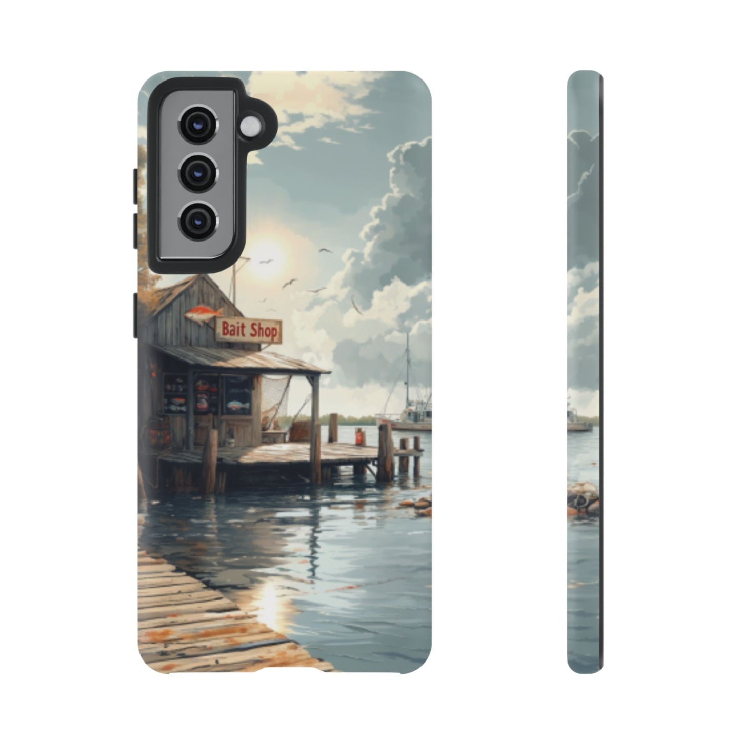 Bait Shop Tough Cell Phone Case - Ruppy's Creations