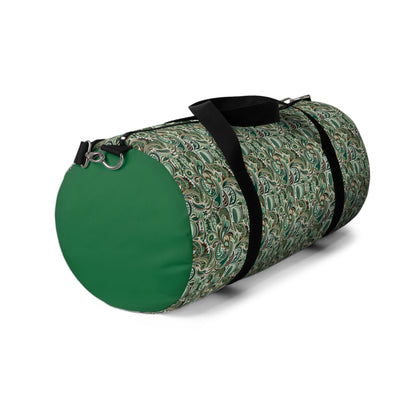 Green Paisley Duffel Bag