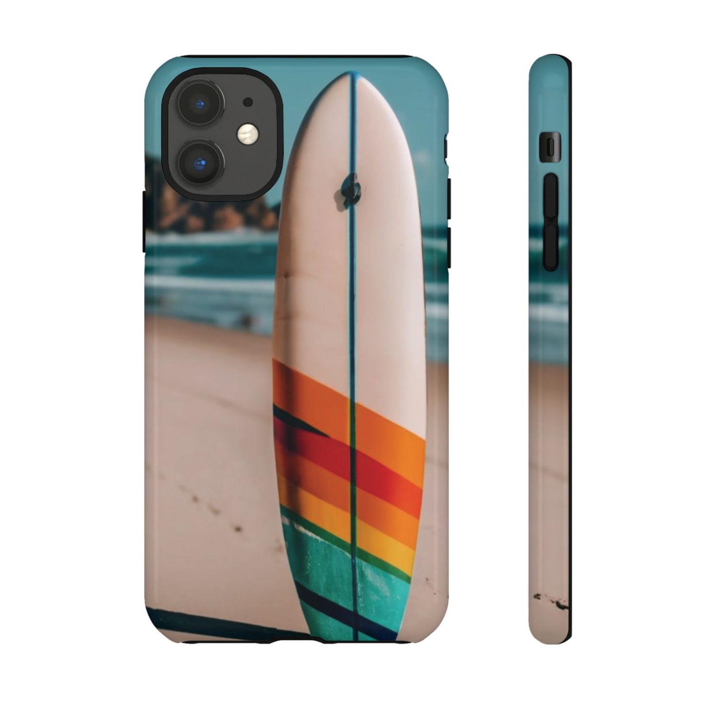 Surfboard Tough Cell Phone Case - Ruppy's Creations