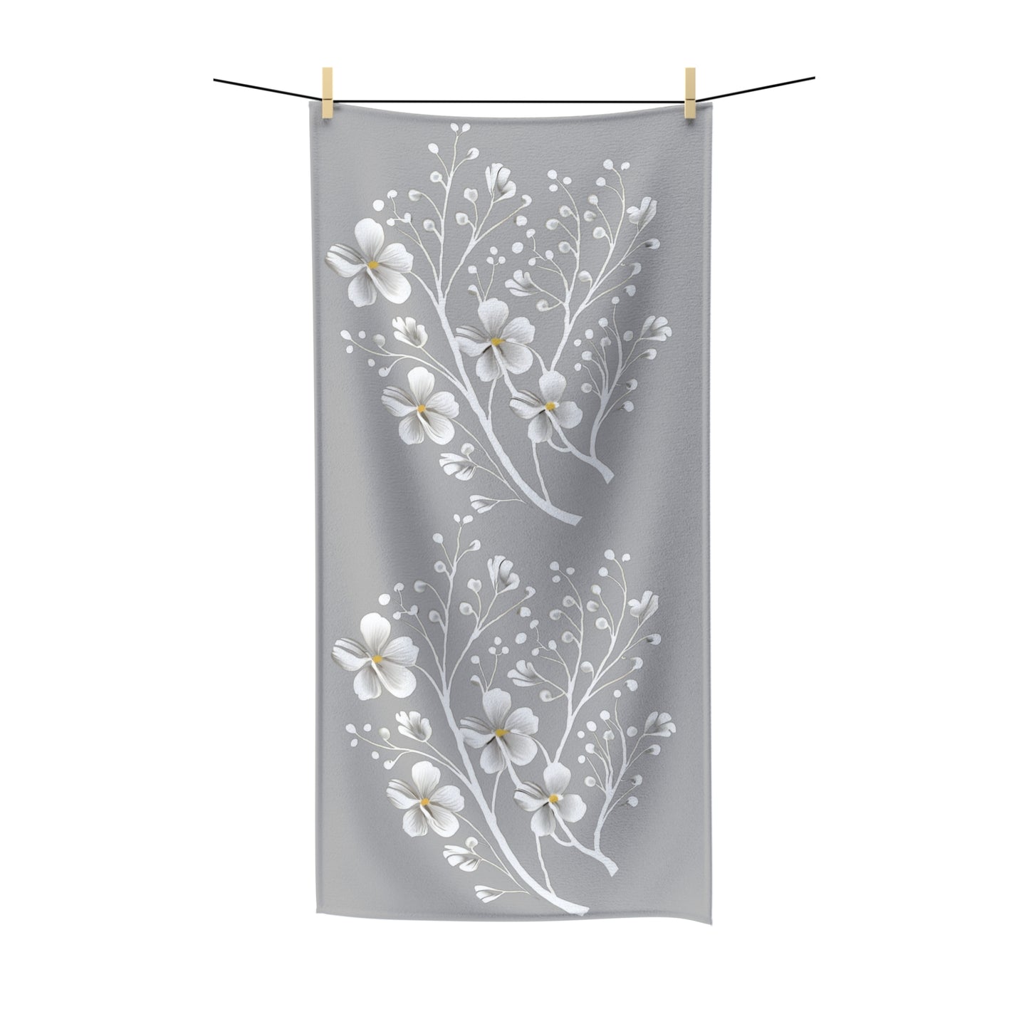 Blossom Whispers Polycotton Towel