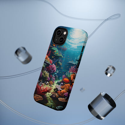 Coral Reef MagSafe Tough Case For I-Phone