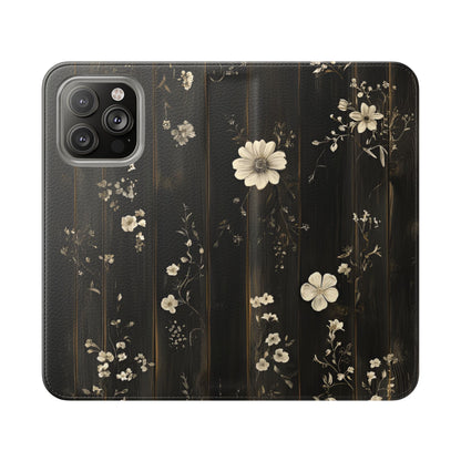 Rustic Floral Flip Case For Apple iphone & Samsung Galaxy - Ruppy's Creations