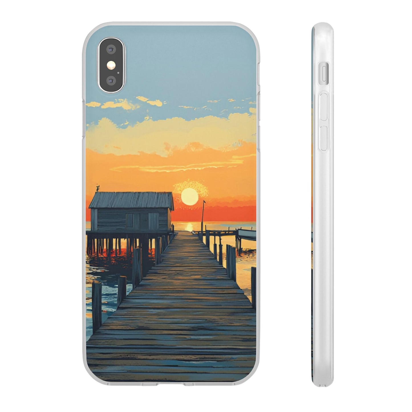 Coastal Sunrise Flexi Case for iphone & Samsung Galaxy - Ruppy's Creations