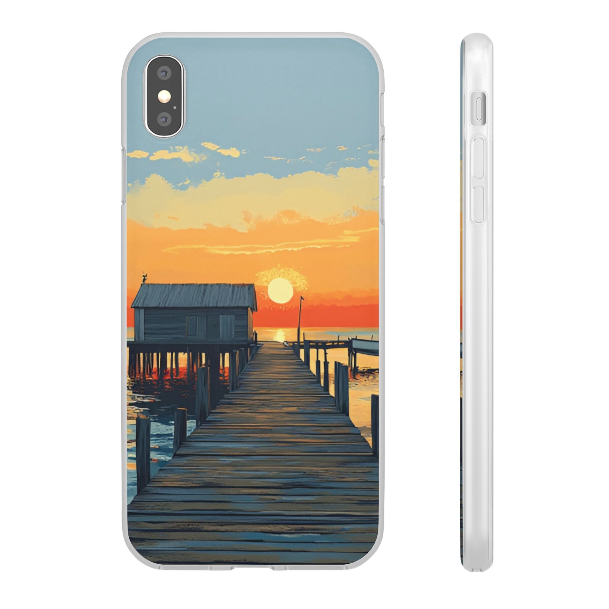 Coastal Sunrise Flexi Case for iphone & Samsung Galaxy - Ruppy's Creations