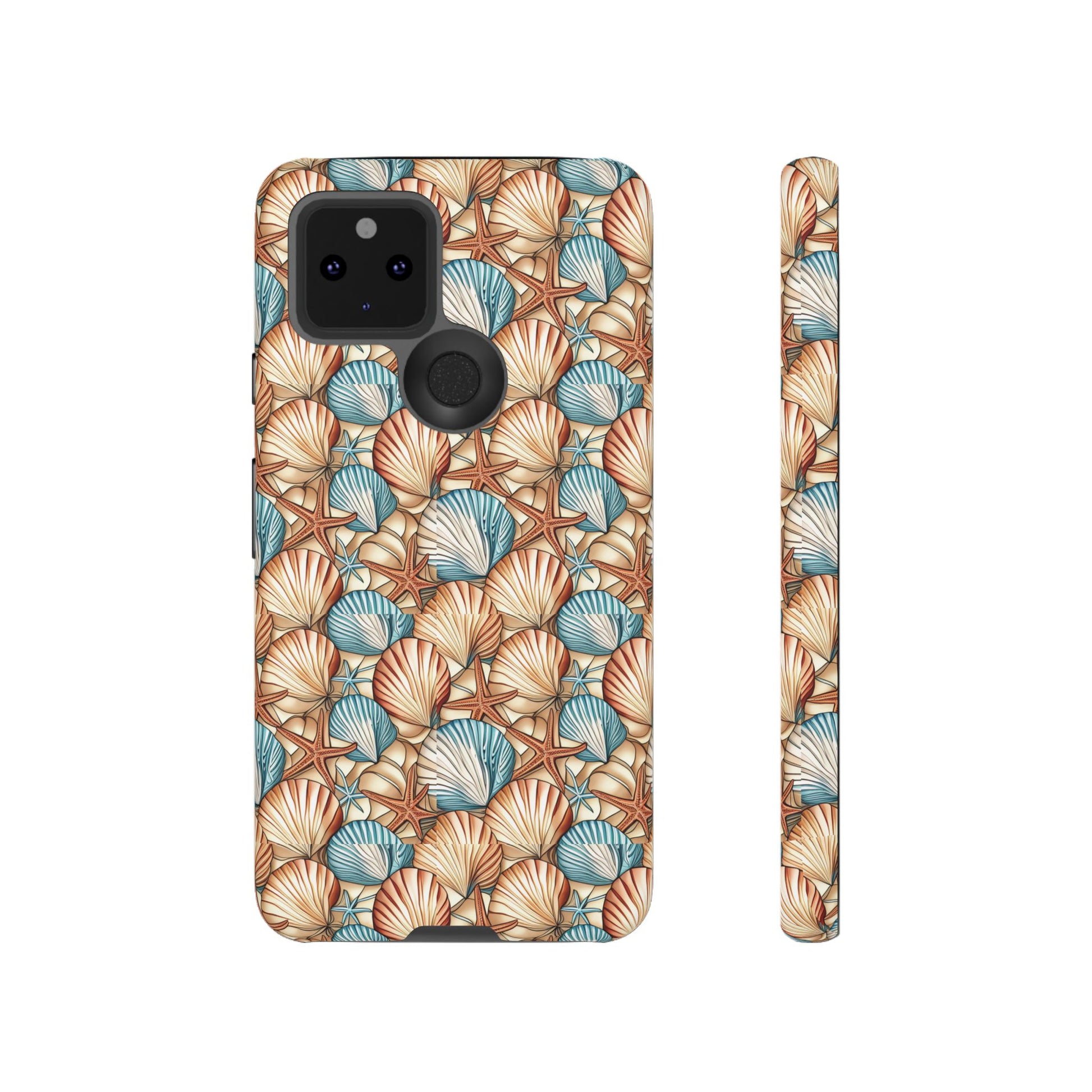 Starfish and Seashells Tough Cell Phone Case - Ruppy's Creations