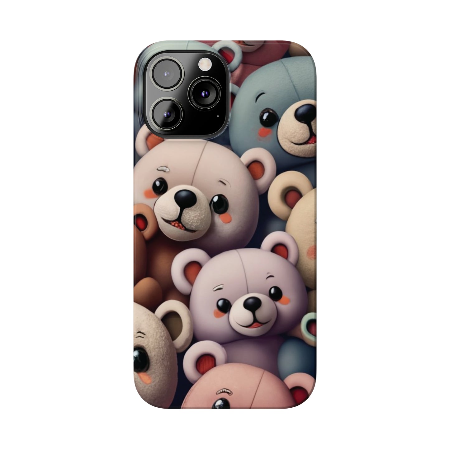 Teddy Bears I phone Slim Phone Cases