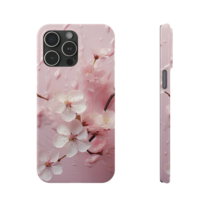 Cherry Blossom Slim Phone Case For I-PHone