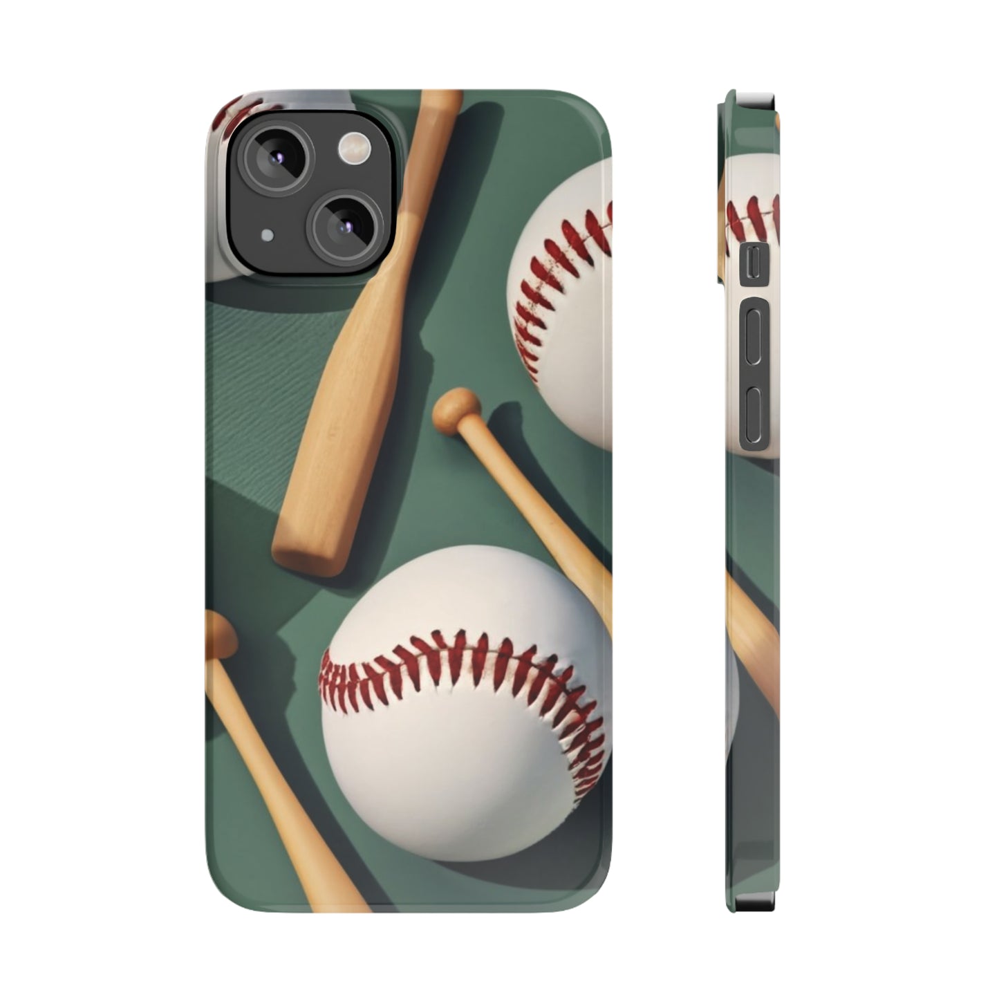 Baseball Fan I phone Slim Phone Case