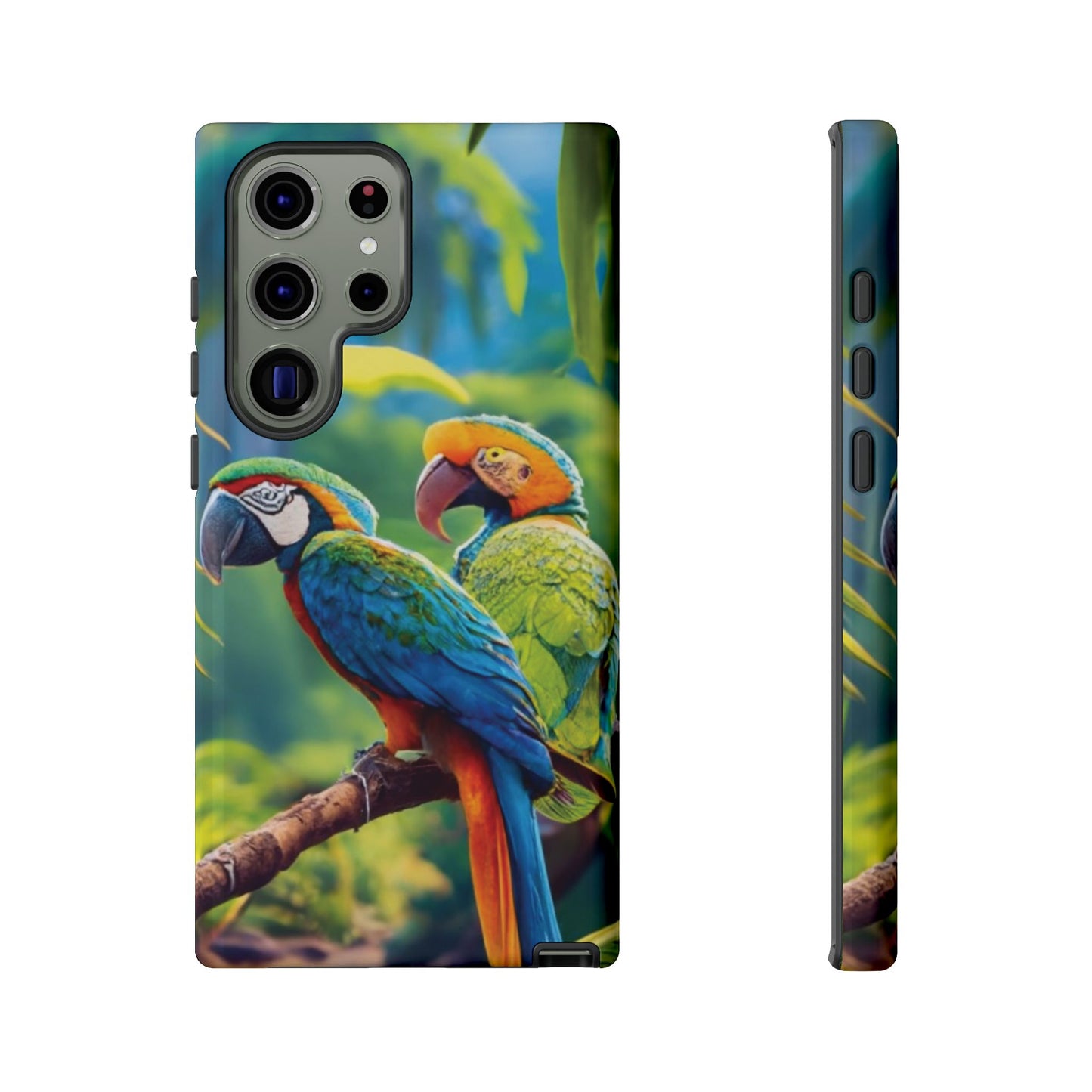 Tropical Birds Tough Cell Phone Cases - Ruppy's Creations