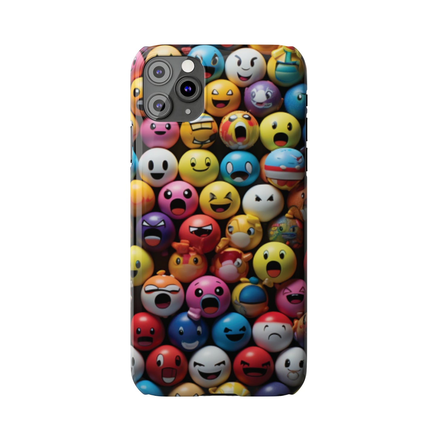 Emoji fun Slim Phone Cases