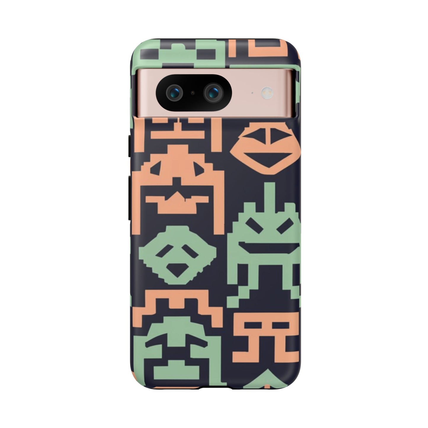 Vintage Video Space Game Graphics Tough Cell Phone Case - Ruppy's Creations