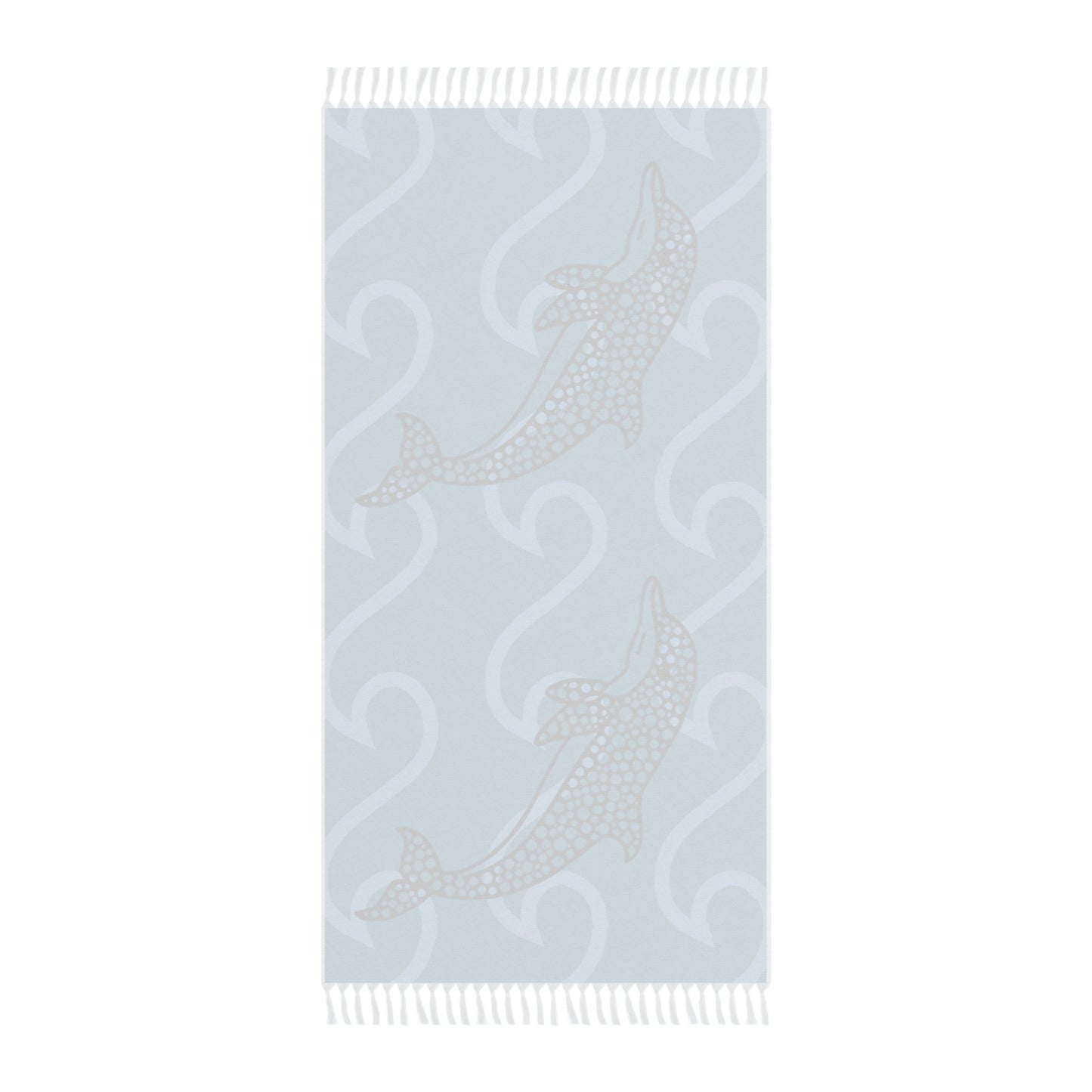 Turquoise Dolphin Boho Beach Cloth