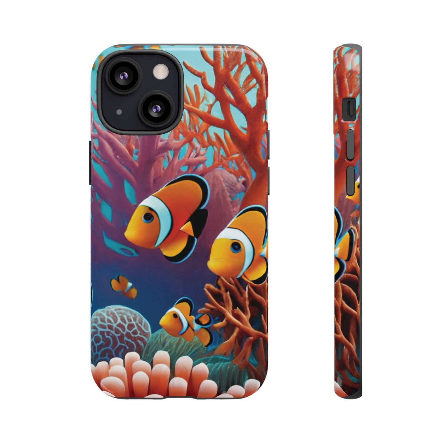 Coral Reef Cell Phone Tough Cases For I Phone, Samsung Galaxy and Google Pixel - Ruppy's Creations