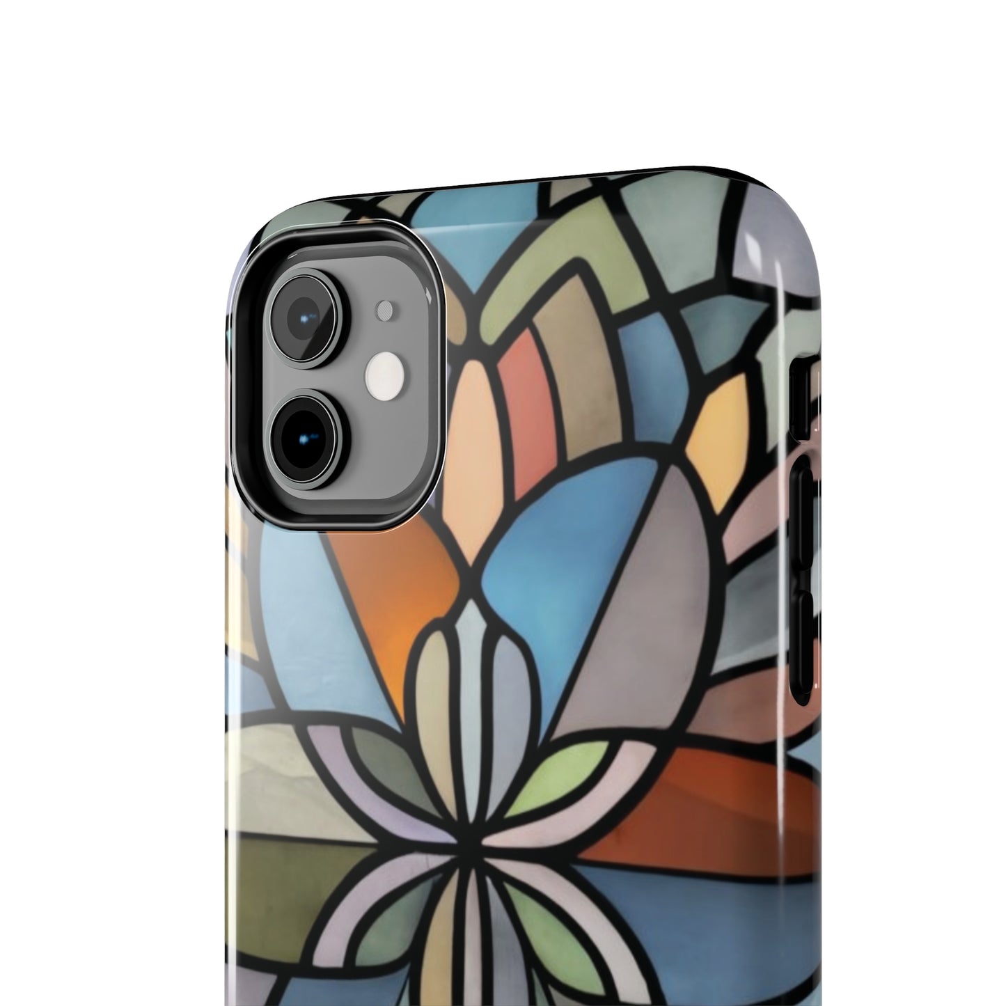 Stained Glass Look Tough Phone Case For I-Phone