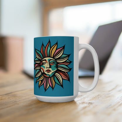 Good Morning Sunshine Ceramic Mug 15oz - Ruppy's Creations