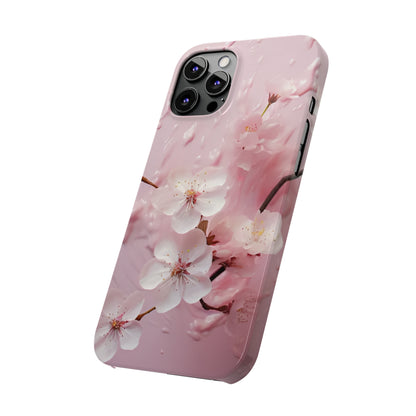 Cherry Blossom Slim Phone Case For I-PHone