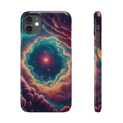 Space Nebula Slim Phone Case For I-phone