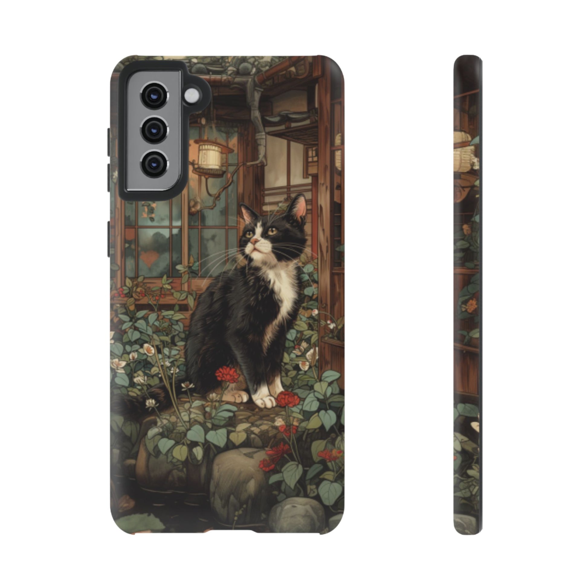 Garden Cat Tough Cell Case - Ruppy's Creations