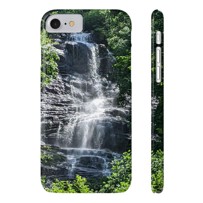 I Phone Waterfall Print Slim Phone Case