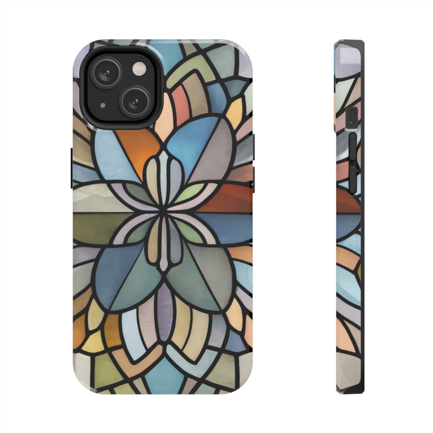 Stained Glass Look Tough Phone Case For I-Phone