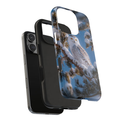 Snowy Owl Tough Phone Case for iphone & Samsung