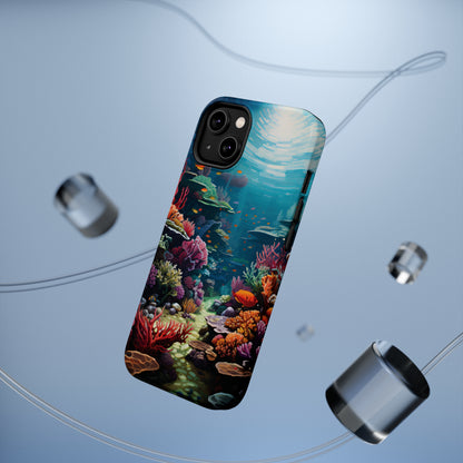 Coral Reef MagSafe Tough Case For I-Phone