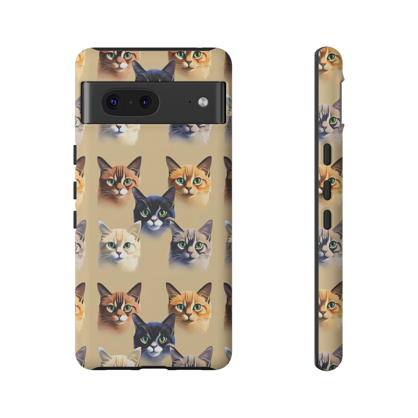 Cat Lovers Tough Cell Phone Case - Ruppy's Creations