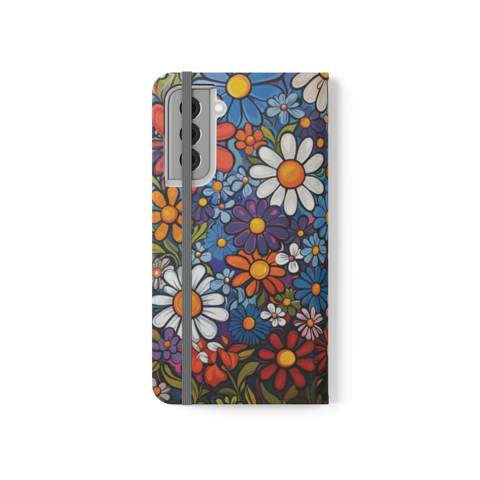 Hippie Floral Folio Case - Ruppy's Creations