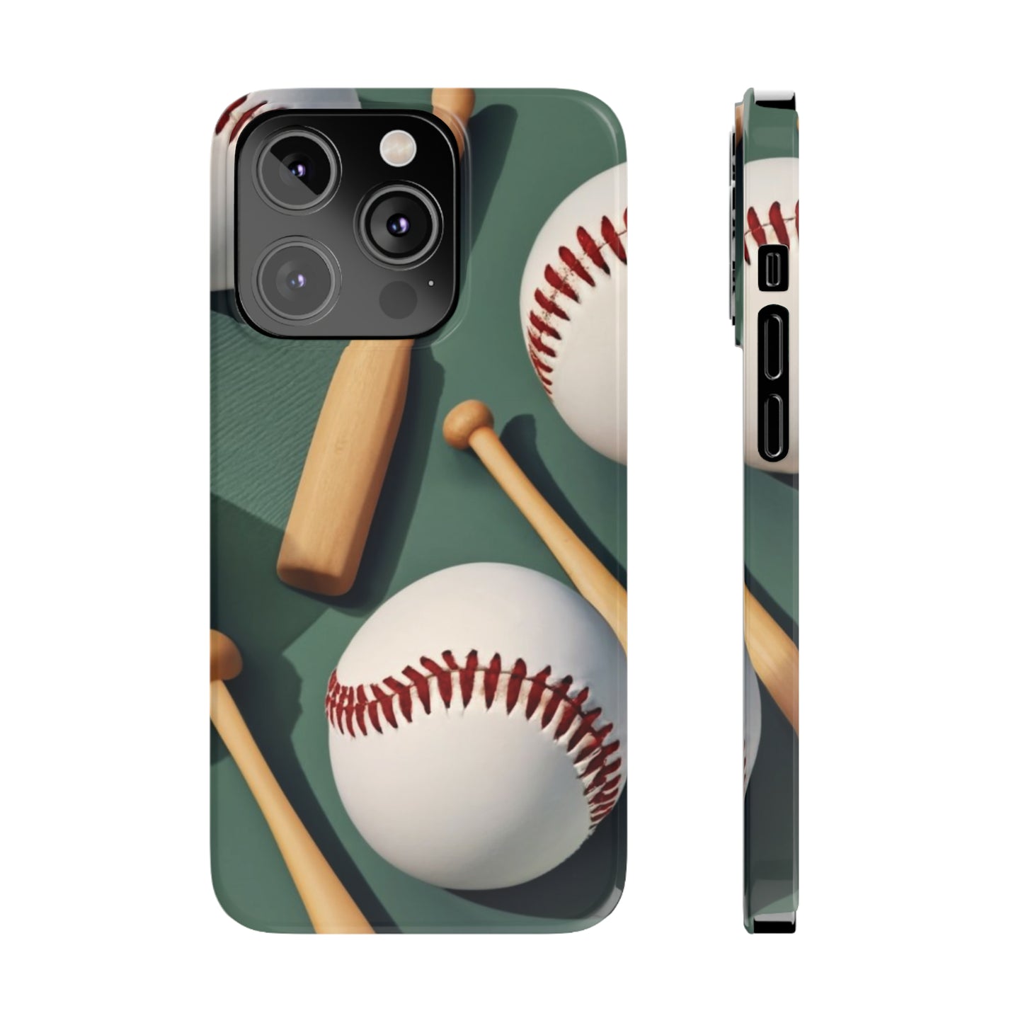 Baseball Fan I phone Slim Phone Case