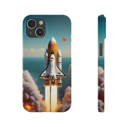 Space Flight I Phone Slim Phone Cases